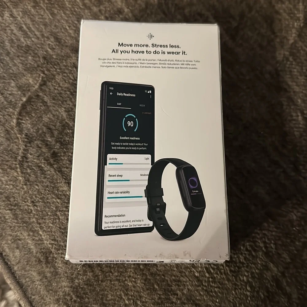 Fitbit Inspire‎ 3 Health & Fitness Tracker - FB424BKBK-US - Midnight Zen - Picture 3 of 4